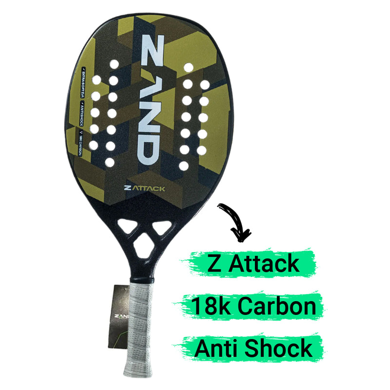 Z Attack 18K Racket